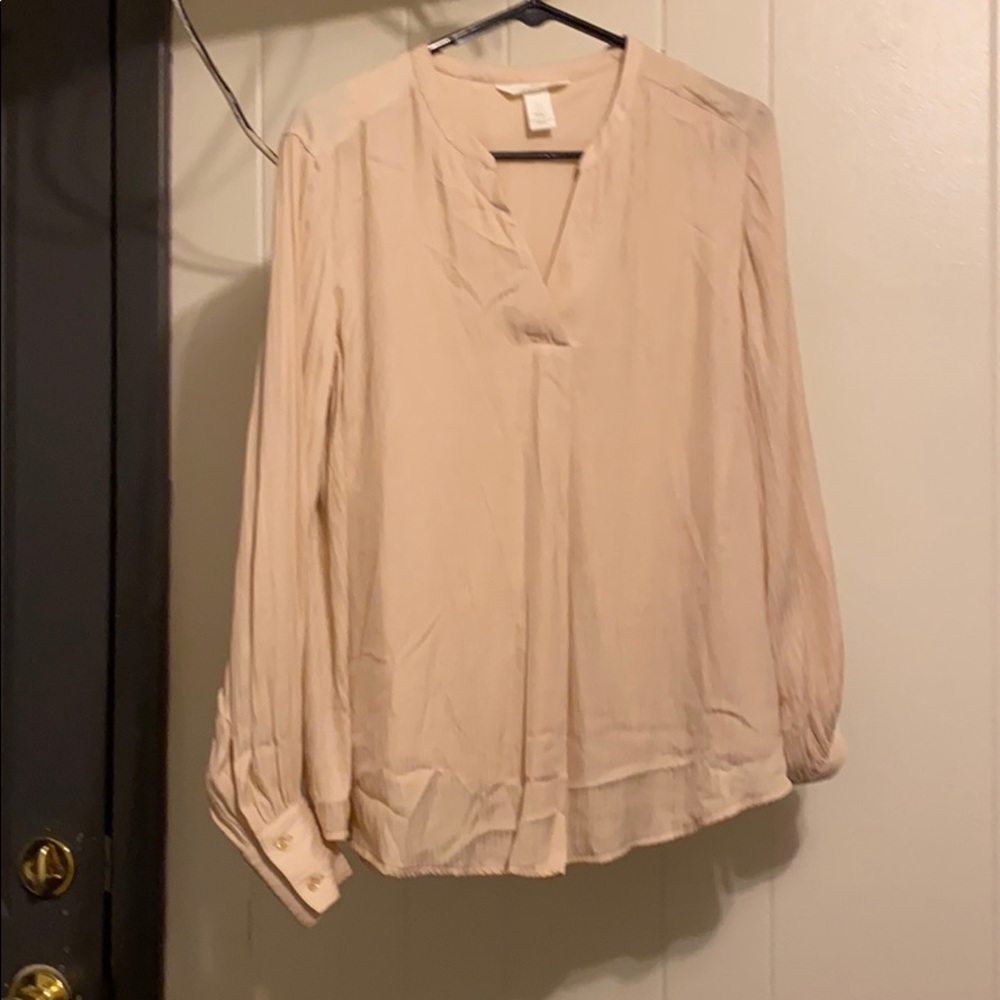 Silk dress shirt